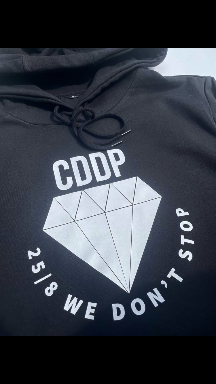 CDDP Logo printed hoodies